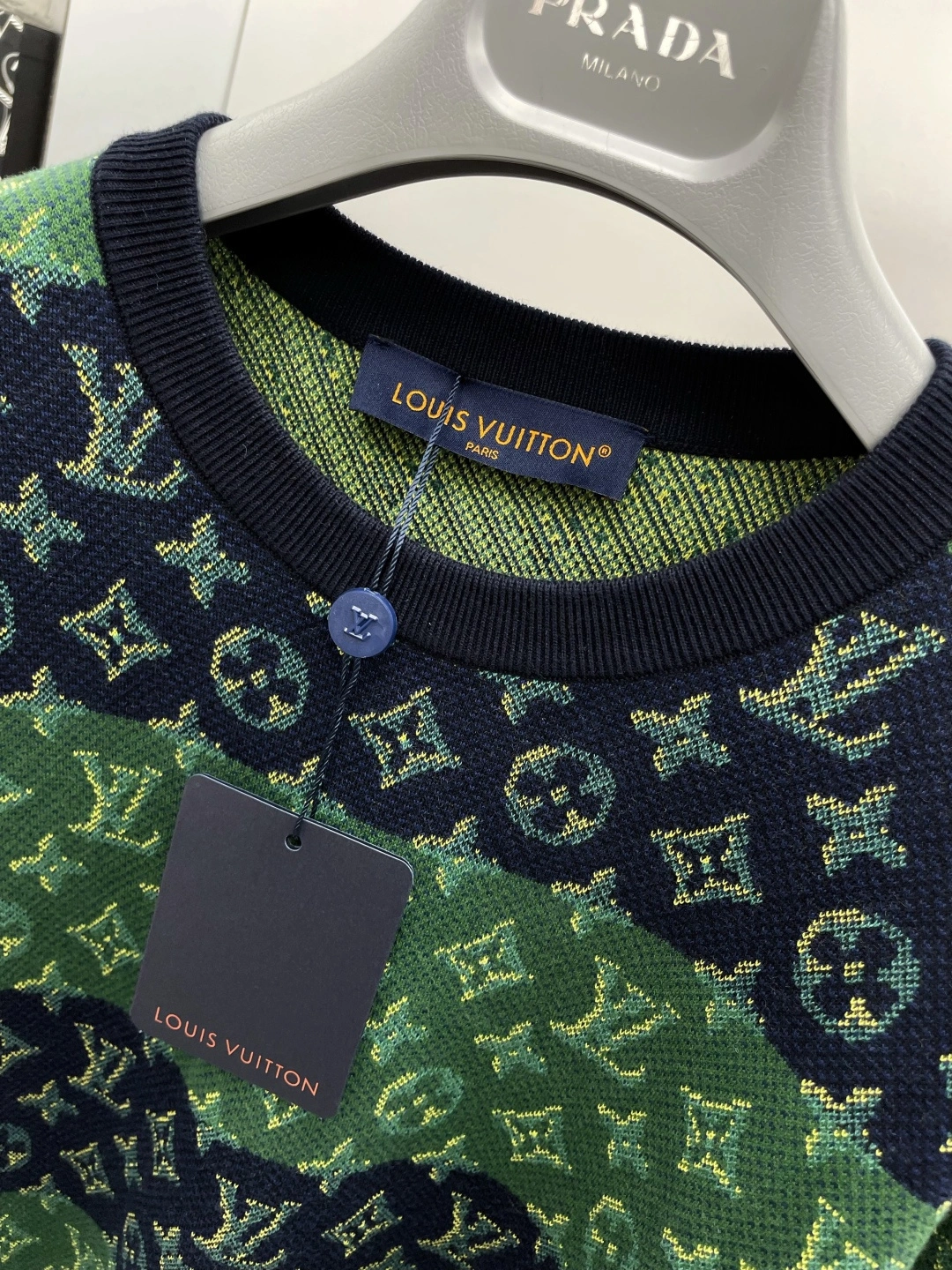 wg.luxury-- 8V 25ss Monogram Heritage wool oversized item:E-F509L0526H